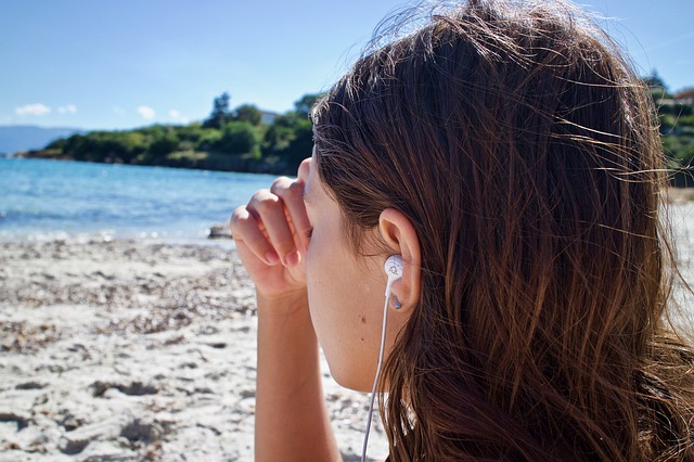Escucha música relajante
